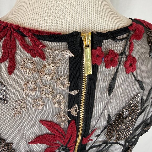 Calvin Klein Women's Sleeveless Midi Dress | Black | Size 8 - Picture 7 of 12